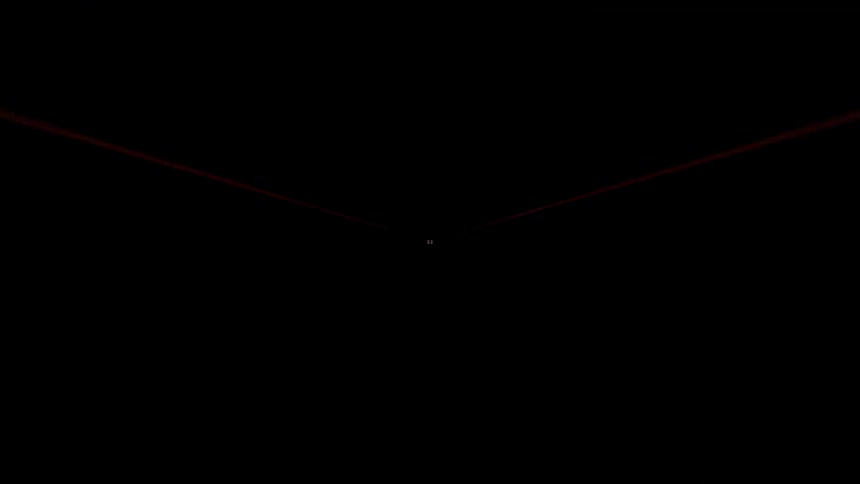 A view of some lasers in a room