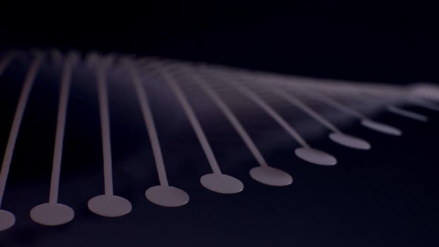 Abstract pattern against a dark background