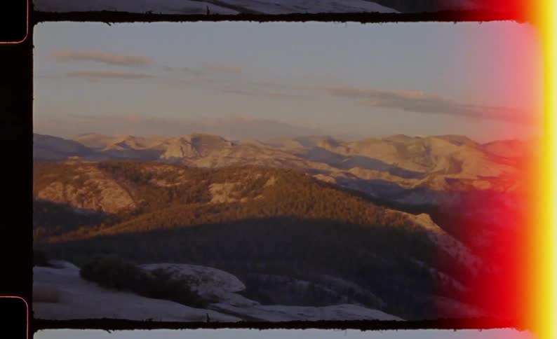 A view of a mountain rage from the peak of one of the mountains