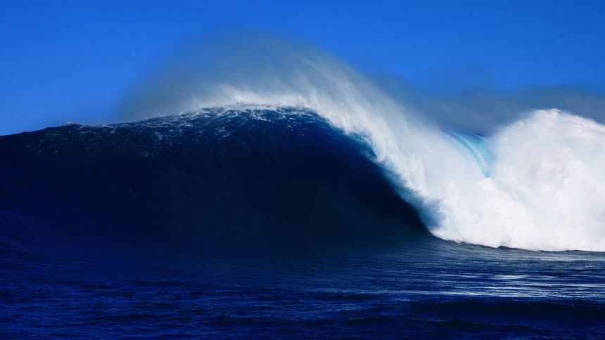 Tubular wave breaking in the ocean