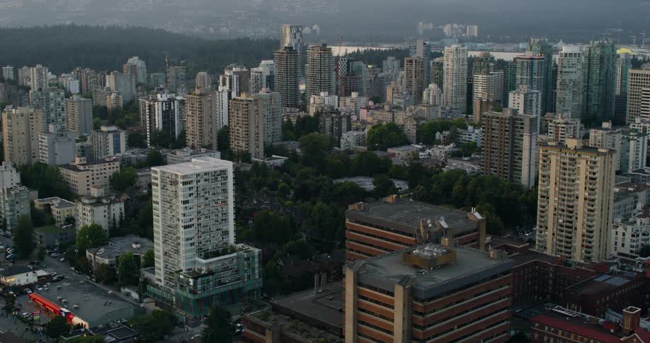 A large city in the day