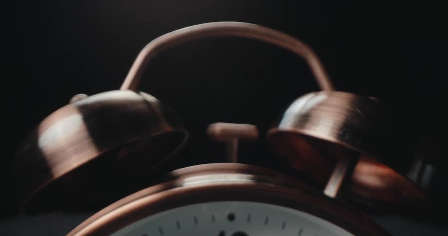 Alarm clock ringing