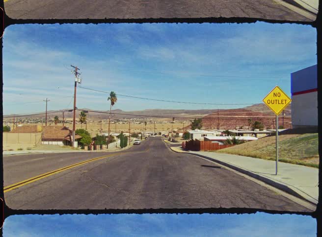 A view of a small rural city