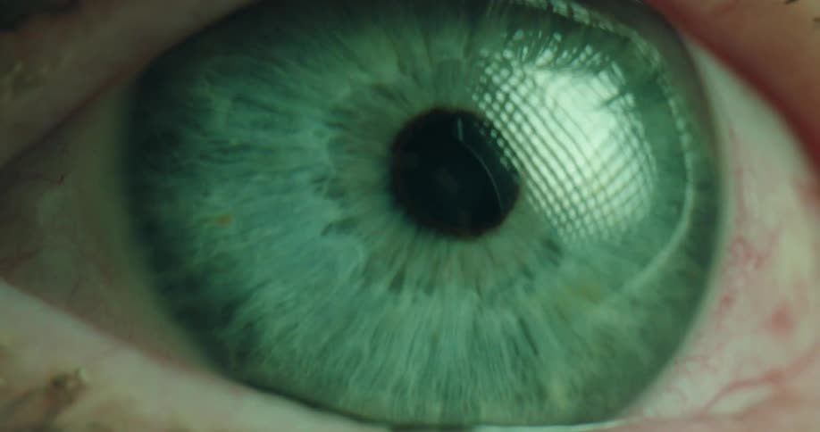 A close up of a persons eye