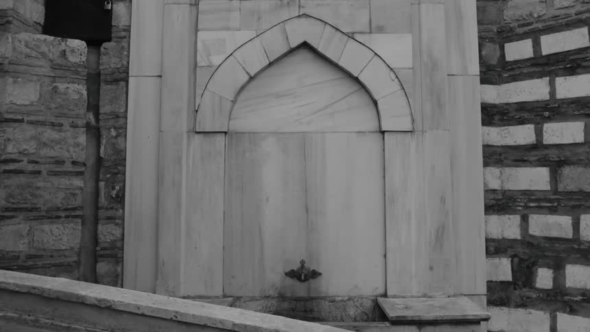 Yusuf efendi fountain at dawn