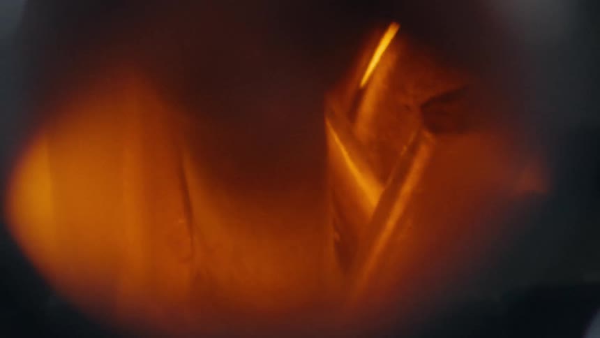 Abstract shapes in warm tones