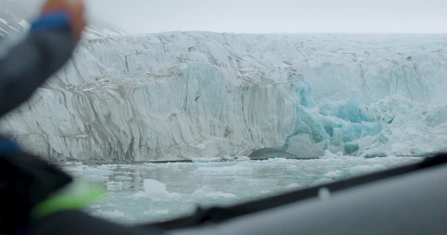 A view of some arctic sea ice