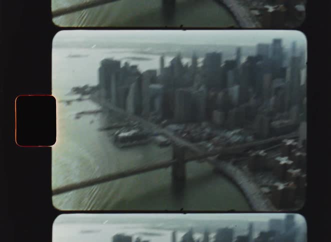 Lower manhattan featuring brooklyn bridge and skyscrapers surrounding the east river