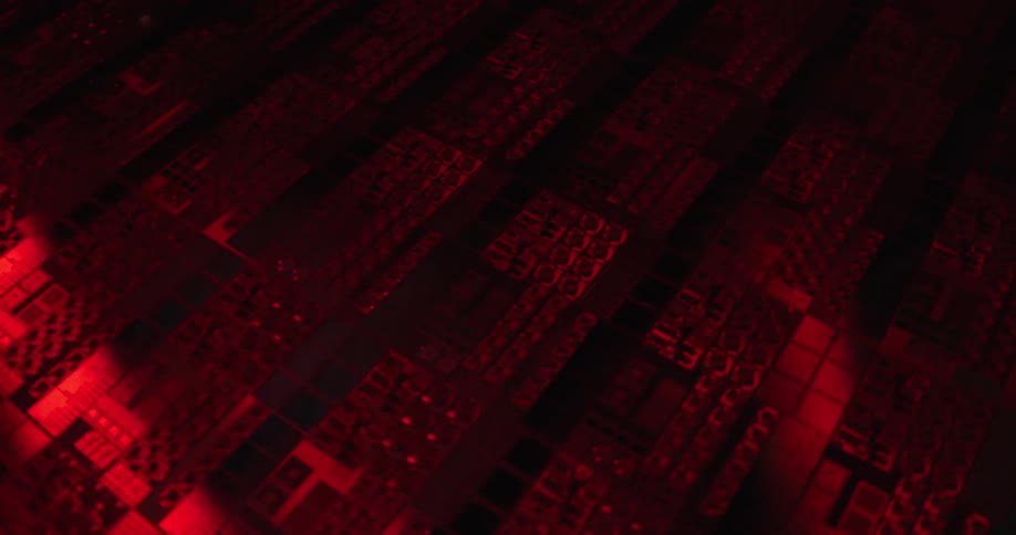 Flashing light illuminates a reflective printed circuit board