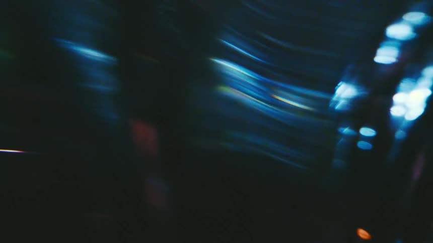 A close up view of some liquid and lights