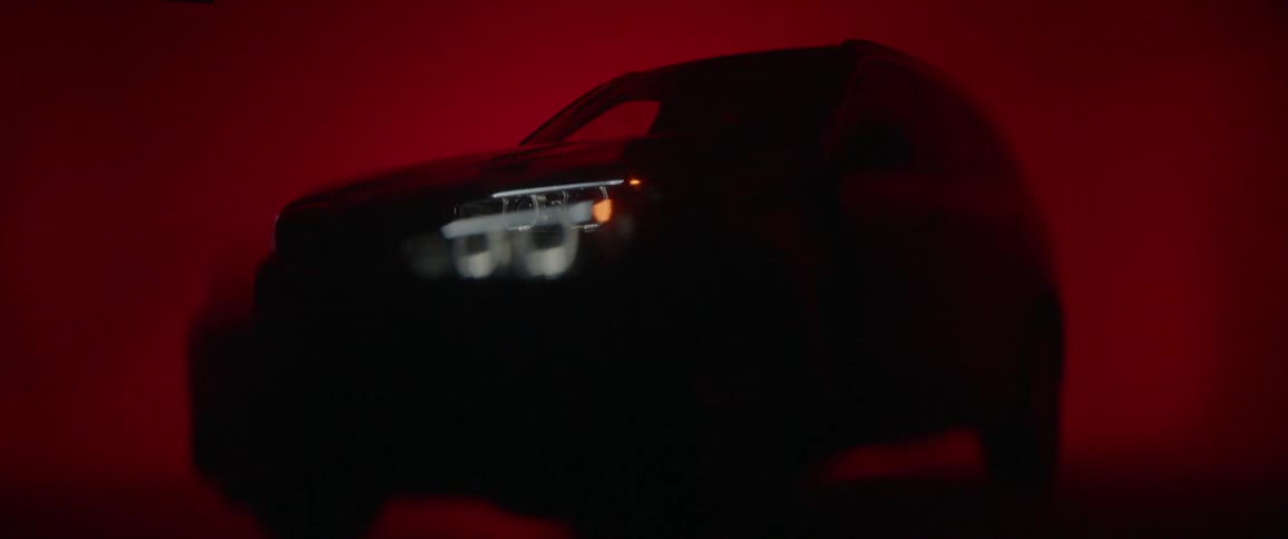 Car turns its headlights on