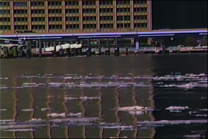 A view of a river in a city