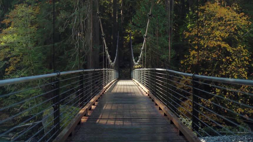 Bridge over a river