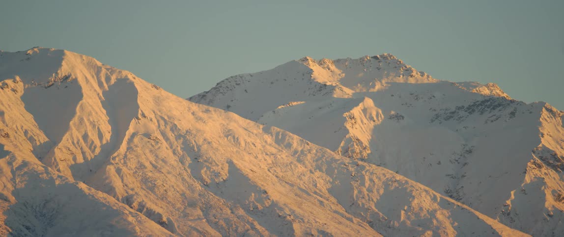Mountains on a clear day