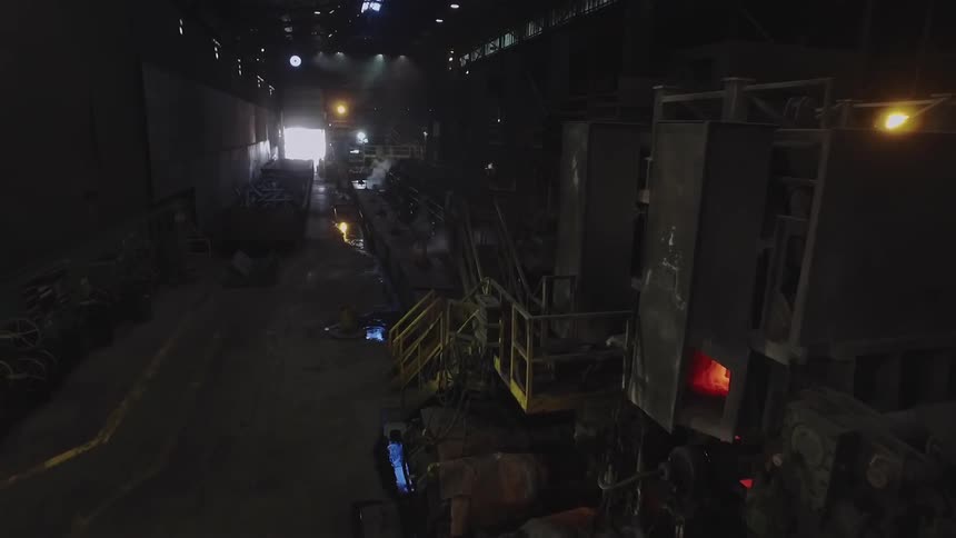 The long dark tunnel has machines all over