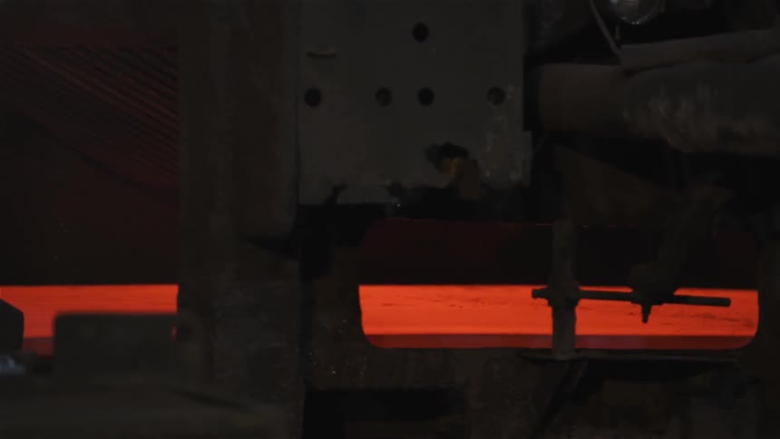 Machinery functions in a factory setting