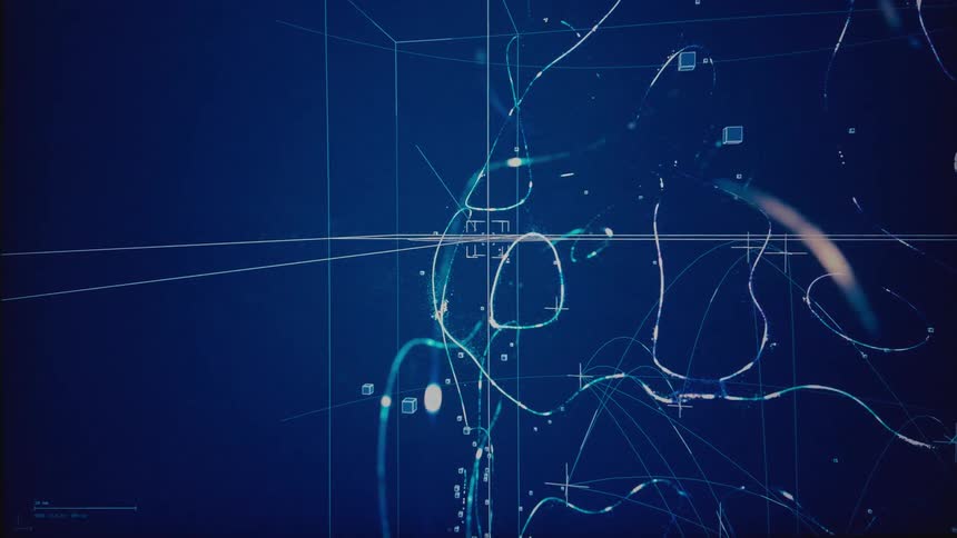 A futuristic medical interface displays a digital wireframe of a human heart and diagnoses it with cardiac arrhythmia