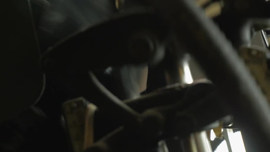 A machine has many moving parts at once