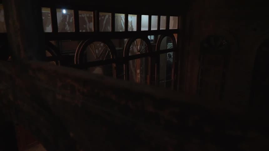 View of the inside of a building