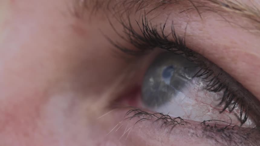 An eye looking into the distance