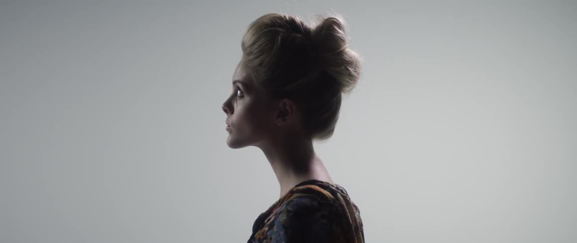 Woman looking up