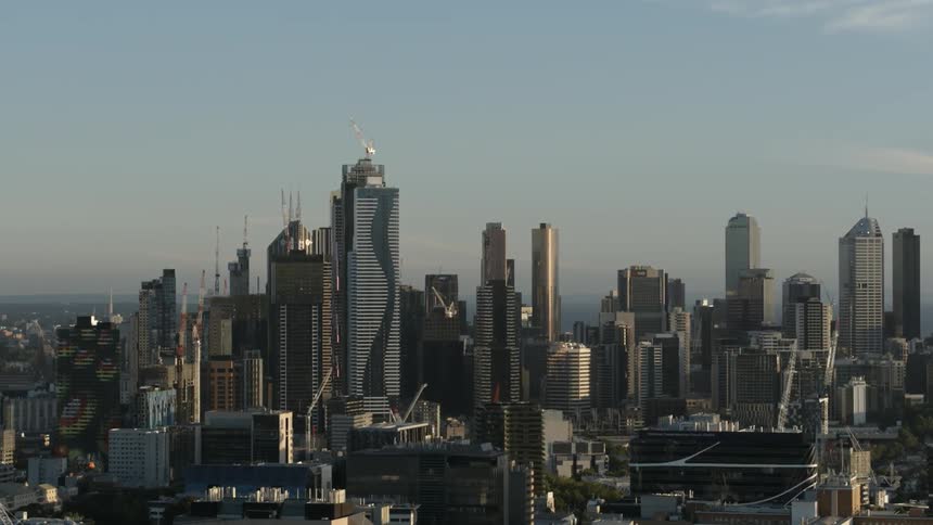 A large city during the day
