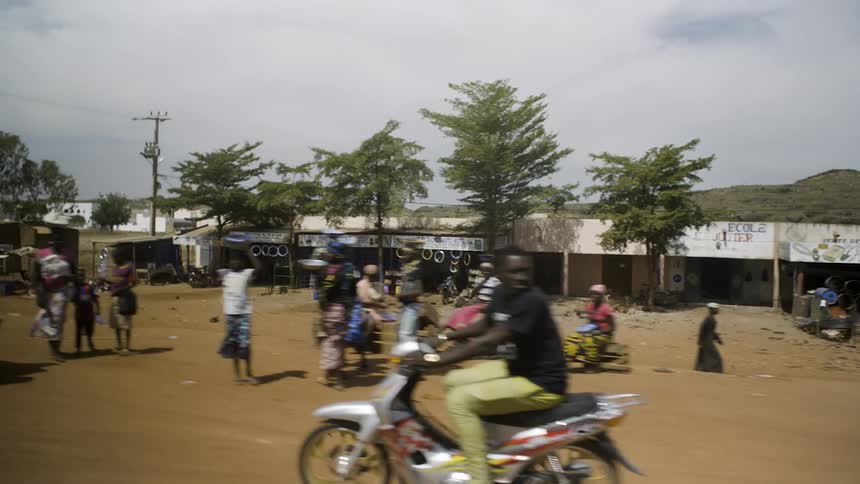 People live in a small community