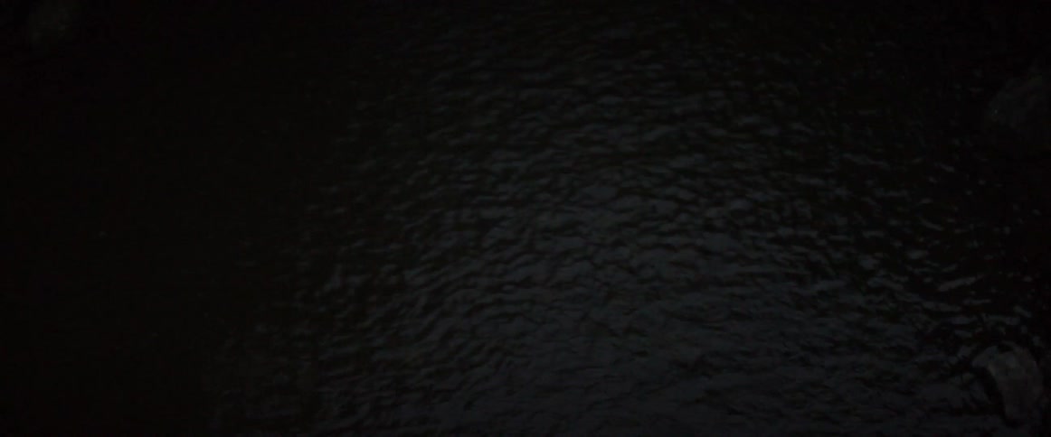 Water flows in a body of water