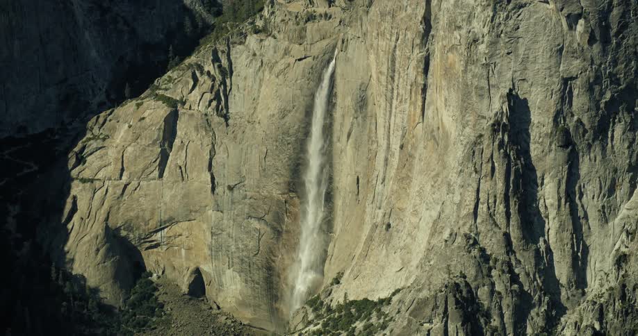 Upper Yosemite Falls roars with life in Yosemite National Park, California