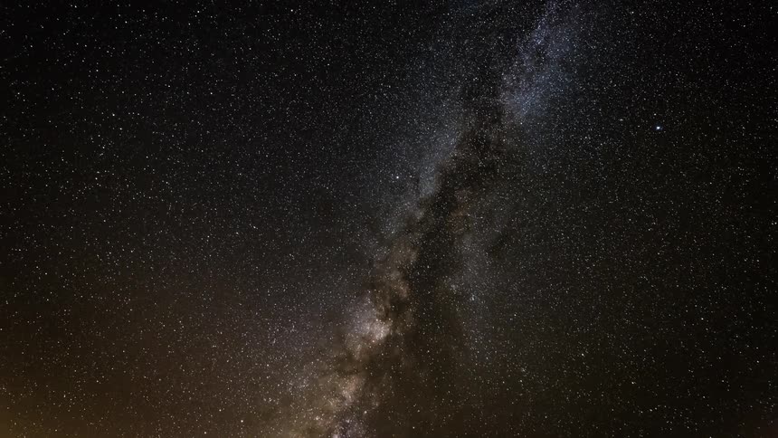 A timelapse of the night sky