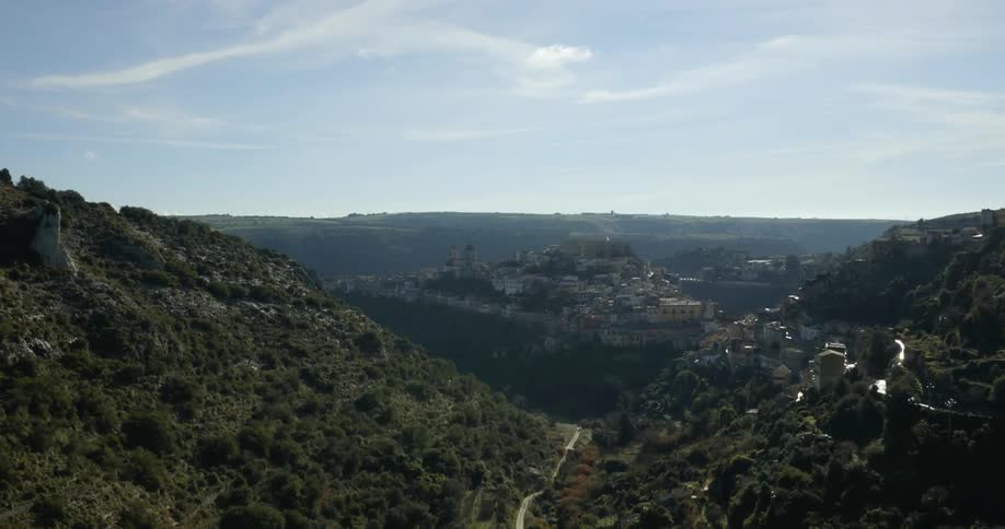 A city in a valley