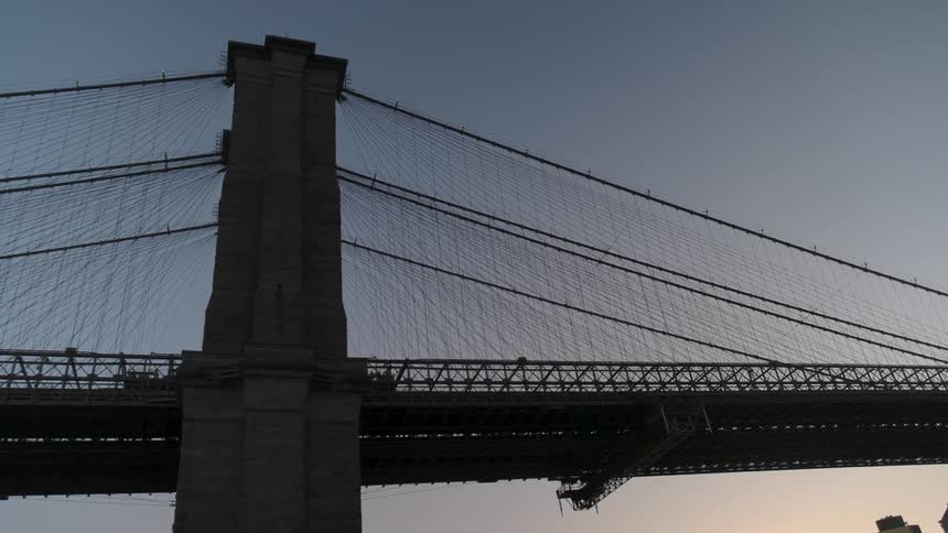 A long suspended bridge