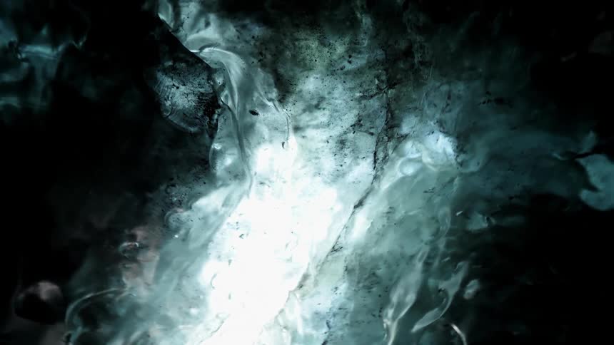 Underwater view of ocean floor