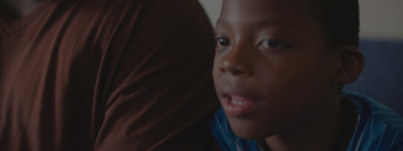 Close up of a man talking