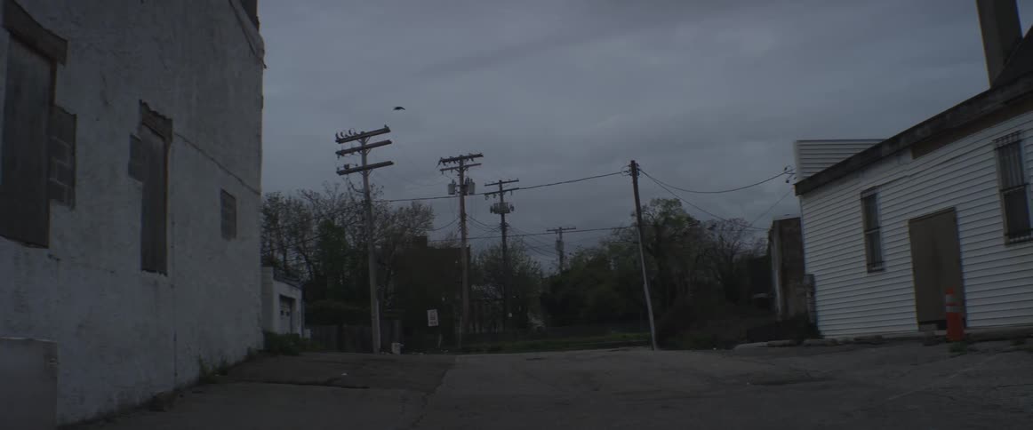 A dark cloudy day