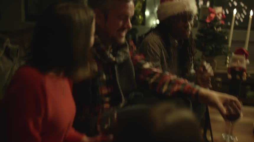 A christmas party