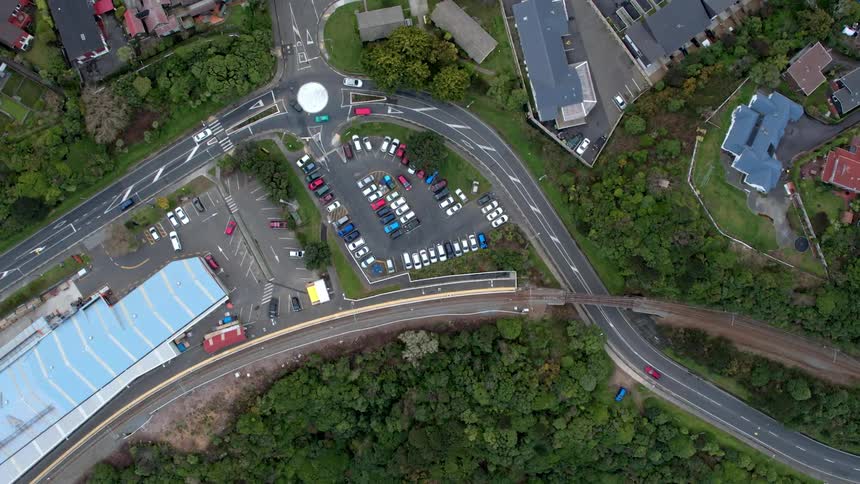 Vehicles commute on the road