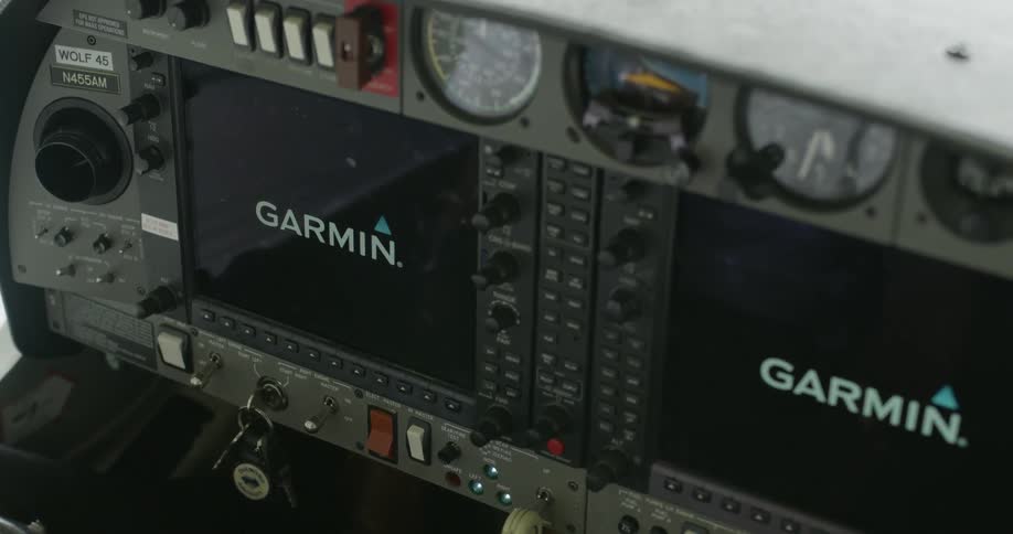 Screens on a control panel
