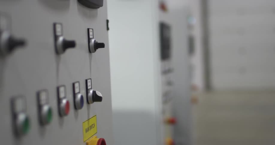 A  person prepares to use some machinery