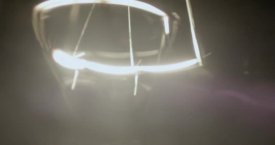 A light bulb is coming on