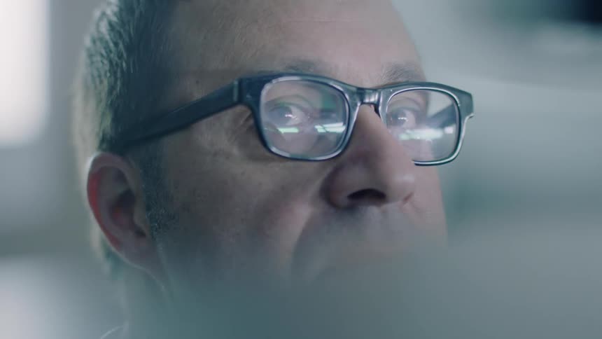 A man staring off into the distance