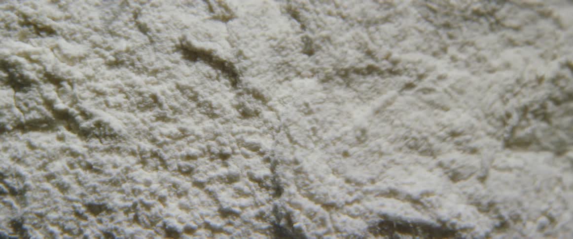 Sand tumbles to the side