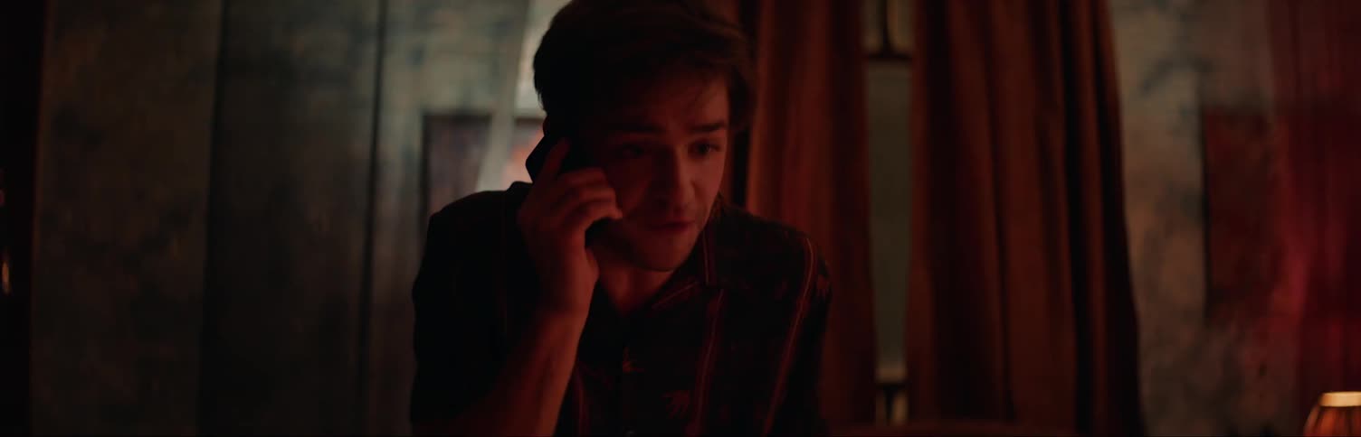 Angry man on the phone yelling and upset