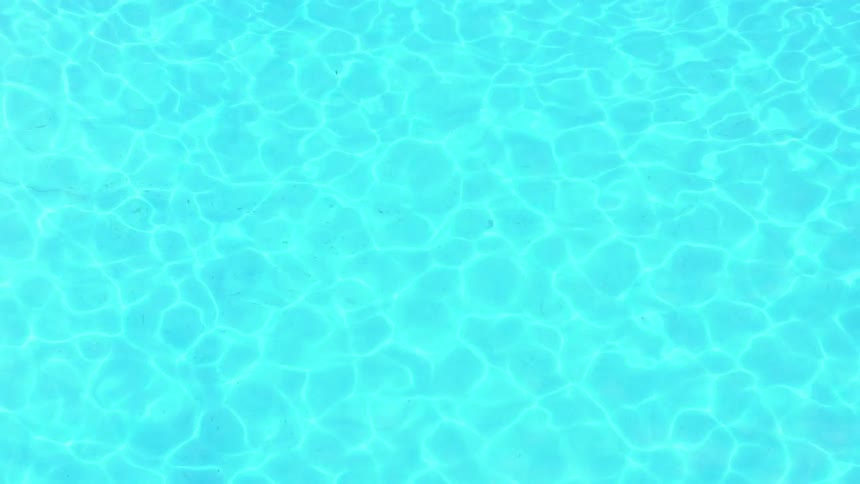 Water ripples in a swimming pool