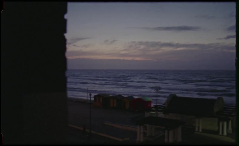 Coast during sunset