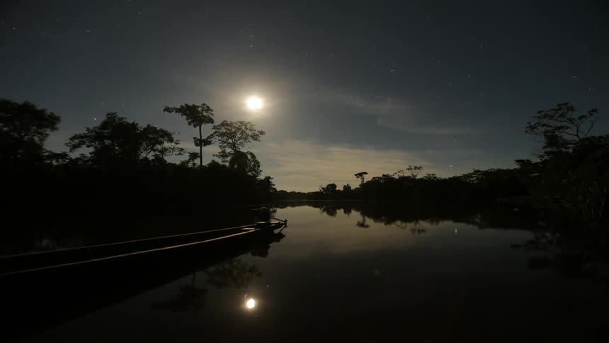 Sunset on the horizon