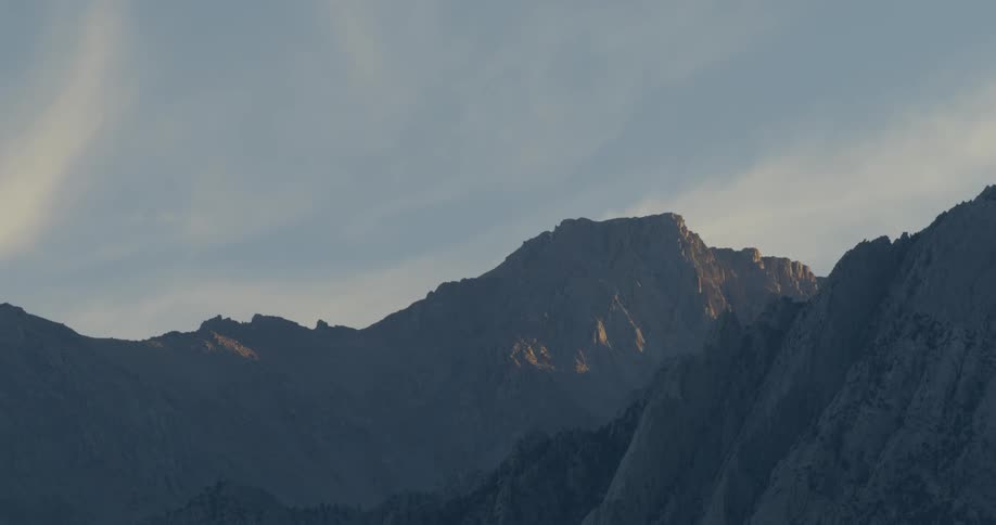 Mount Whitney at sunset