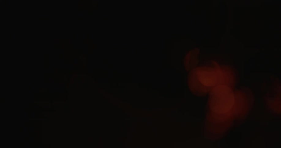 Orange flickering circles