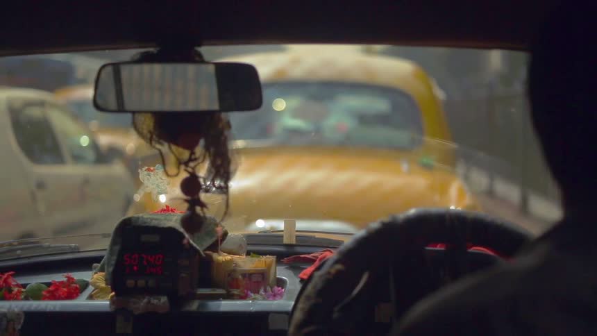 Waiting in traffic