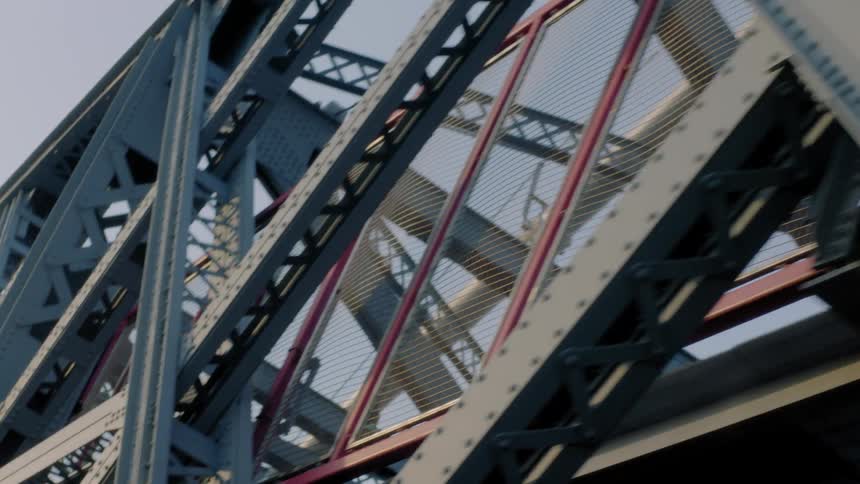 A steel bridge